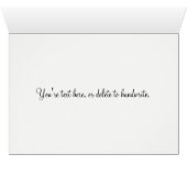 赤面結婚ピンクサンキューカード (内部横(下))