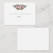赤面結婚フローラ座席表 プレイスカード (正面/裏面)