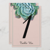 赤面結婚吸汁表数 招待状 (正面/裏面)