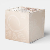 赤面結婚式の引き出物ギフトボックス フェイバーボックス (裏面サイド)