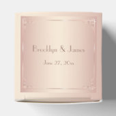 赤面結婚式の引き出物ボックスヴィンテージカスタム フェイバーボックス (上部)