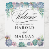 赤面結婚液 ワインラベル (シングルラベル)