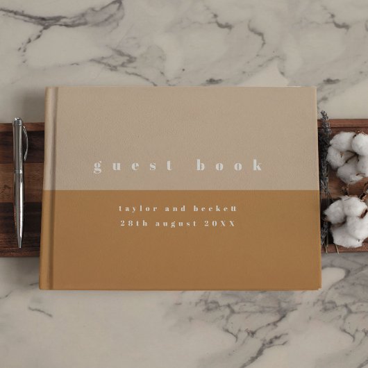 赤面色ブロ結婚ック ゲストブック