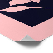 赤面花びら美しい ポスター (角)