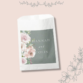 赤面花びら&セージ多肉植物ミニマル学 フェイバーバッグ