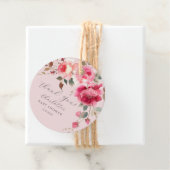 赤面花喜び赤ちゃんシャワー フェイバータグ (インサイチュ)