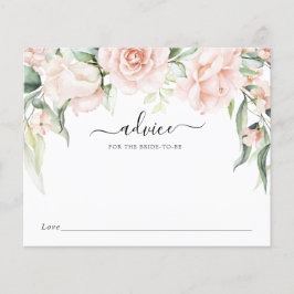 赤面花模様と新婦のための緑のアドバイス