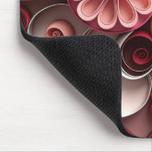 赤面花 マウスパッド (コーナー)