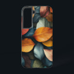 赤面蛍 SAMSUNG GALAXY S22ケース<br><div class="desc">小さな花模様が色あせたパステルの背景を照らす。</div>