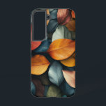 赤面蛍 SAMSUNG GALAXY S22ケース<br><div class="desc">小さな花模様が色あせたパステルの背景を照らす。</div>