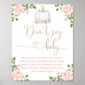 赤面金ゴールドカボチャ言わないベビーゲーム ポスター (正面)