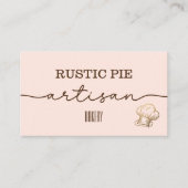 赤面金ゴールドシェフハットベーカリー 名刺 (正面)