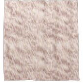 赤面金ゴールドゼブラプリント シャワーカーテン (正面)