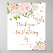 赤面金ゴールドバタフライ ポスター (正面)