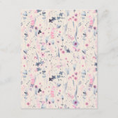 赤面金ゴールドフローラガネーシュインディアン結婚ズメンディ エンクロージャーカード (裏面)