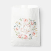 赤面金ゴールドフローラキツネボホウッドランドベビーシャワー フェイバーバッグ (正面)