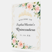 赤面金ゴールドフローラスワールキンセアニェラアクリルサイン アクリルサイン (傾斜)