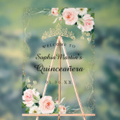 赤面金ゴールドフローラスワールキンセアニェラアクリルサイン アクリルサイン (ニュートラル)