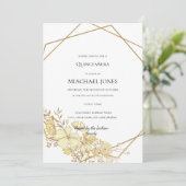 赤面金ゴールドフローラ幾何学的キンセアニェラ投資 招待状 (スタンド正面)