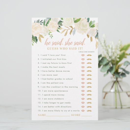 赤面金ゴールドフローラ彼は彼女はシャワーゲームと言った (スタンド正面)