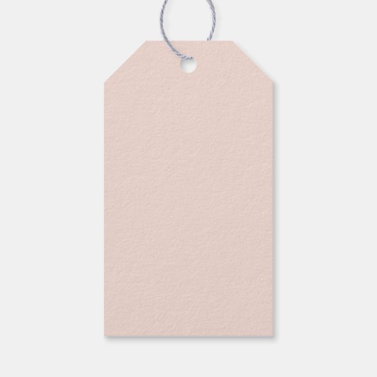 赤面金ゴールドヴィンテージグラマ結婚ーブライダルシャワー ギフトタグ (裏面)