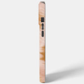 赤面金ゴールド女性のカーボーイ牛皮 Case-Mate iPhoneケース (裏面 / 左)