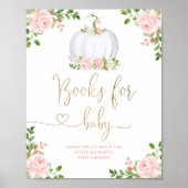 赤面金ゴールド小さなベビー用かぼちゃ本 ポスター (正面)