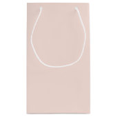 赤面金ゴールド結婚文字名 スモールペーパーバッグ (裏面)