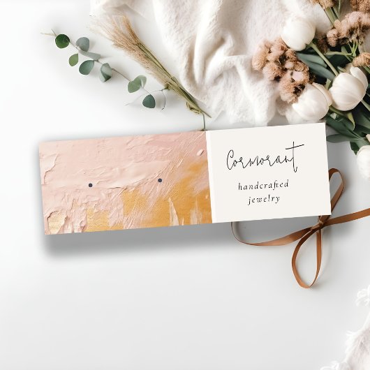 赤面金ゴールド絵を描油スタッドホルダー スキニー名刺