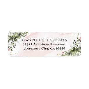 赤面金ゴールド緑色多肉質ダスティブルー結婚ズ ラベル