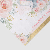 赤面金ゴールド象女の子ベビーシャワーの好意 薄葉紙 (詳細)