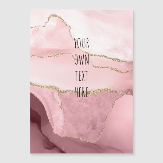 赤面金ゴールド酸 | 独自の磁気カードを作成する (正面)