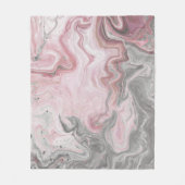 赤面鉱物 フリースブランケット (正面)