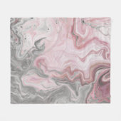 赤面鉱物 フリースブランケット (正面(横))