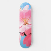 赤面開花さくらんぼ花 スケートボード (正面)