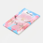 赤面開花さくらんぼ花 ポストイット (アングル)