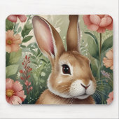 赤面開花とバニードリームズマウスパッド マウスパッド (正面)