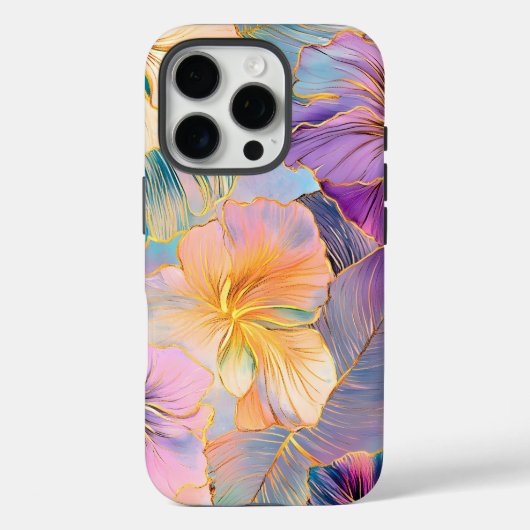 赤面開花エキゾチック離れな花 Case-Mate iPhoneケース (裏面)