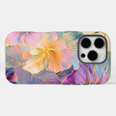 赤面開花エキゾチック離れな花 Case-Mate iPhoneケース (裏面 (横))