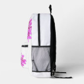 赤面開花バックパック プリントバックパック (右)