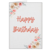 赤面開花 (正面)