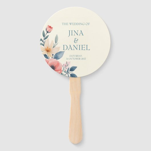 赤面開花 ハンドファン (正面)