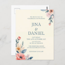 赤面開花 ポストカード