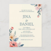 赤面開花 ポストカード (正面)