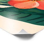 赤面開花:桃の花と離れプリント フォトプリント (角)