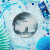 赤面開花：魅惑の水カラー紙プレート ペーパープレート (パーティー)