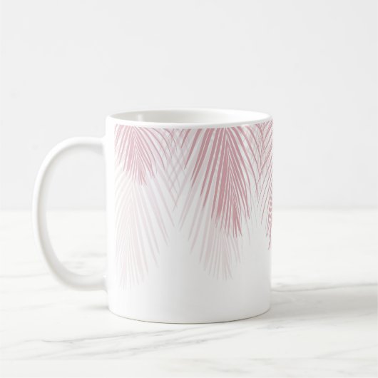 赤面離れパームズFinesse 2 #tropical #art コーヒーマグカップ (左)