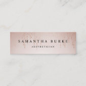 赤面雨 スキニー名刺 (正面)