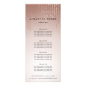 赤面雨 |価格またはサービス ラックカード (正面)