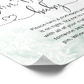 赤面鹿ピンクの冬は言わないベビーゲームポスター ポスター (角)